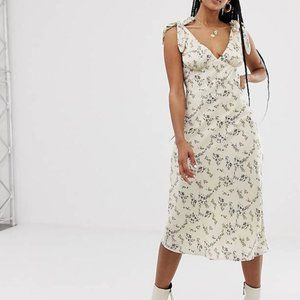 Urban Outfitters Emory Park Maxi Dress With Scoop Front In Romantic Floral